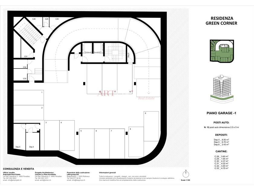 Apartment for Sale in LUGANO - Price: 402,000 CHF / ARTPROJEKT
