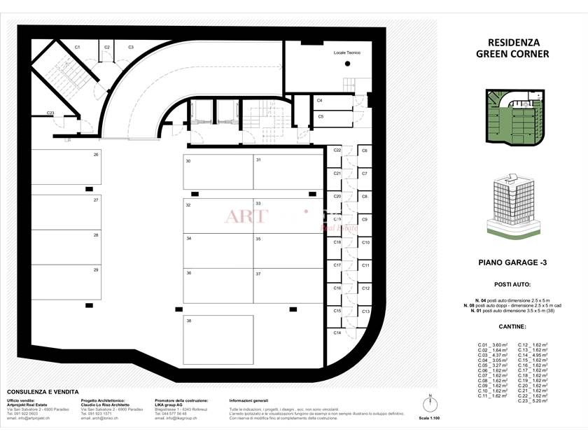 Apartment for Sale in LUGANO - Price: 361,000 CHF / ARTPROJEKT