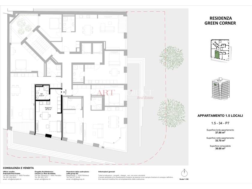 Entzückende 1.5-Zimmer-Wohnung / ARTPROJEKT