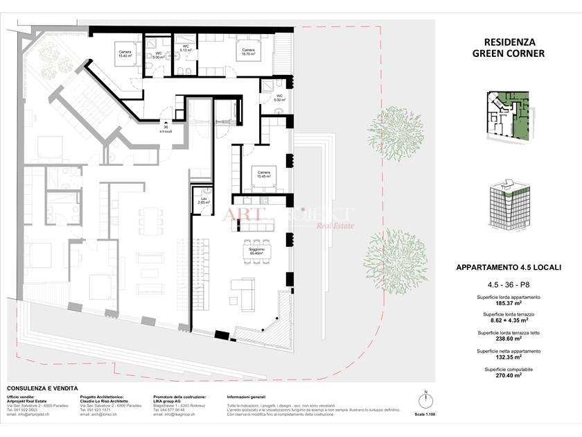 Entzückendes PENTHOUSE / ARTPROJEKT