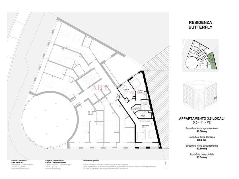 Residenza Butterfly: Comfort Moderno e Sostenibili / ArtProjekt SA
