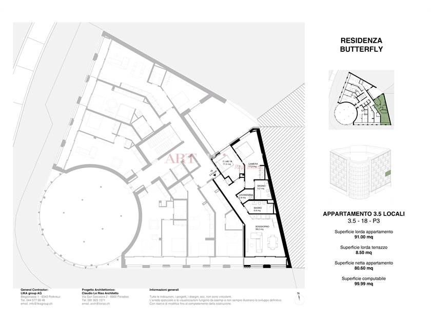 Residenza Butterfly: Moderner und Nachhaltiger Kom / ARTPROJEKT