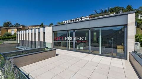 Modernes Penthouse mit großer Panoramaterrasse und Seeblick – Lugano / ArtProjekt SA