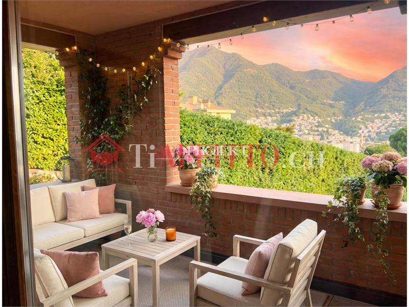 BELLISSIMO APPARTAMENTO CON VISTA PANORAMICA A SAVOSA / ArtProjekt SA