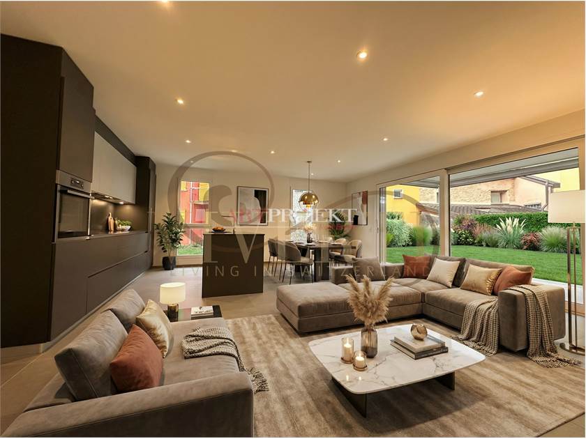 NUOVISSIMO 3.5 LOCALI CON GIARDINO PRIVATO A LUMINO / ArtProjekt SA