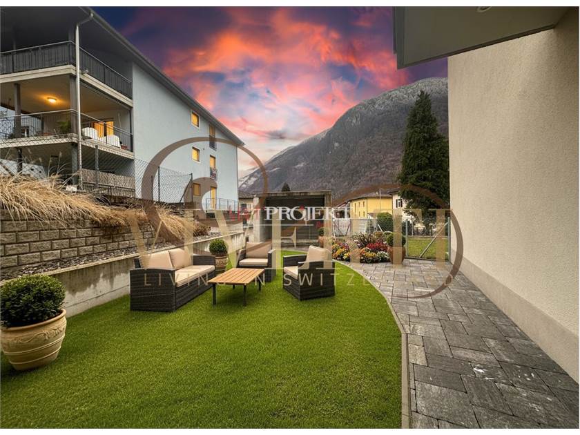 NUOVISSIMO 3.5 LOCALI CON GIARDINO PRIVATO A LUMINO / ArtProjekt SA