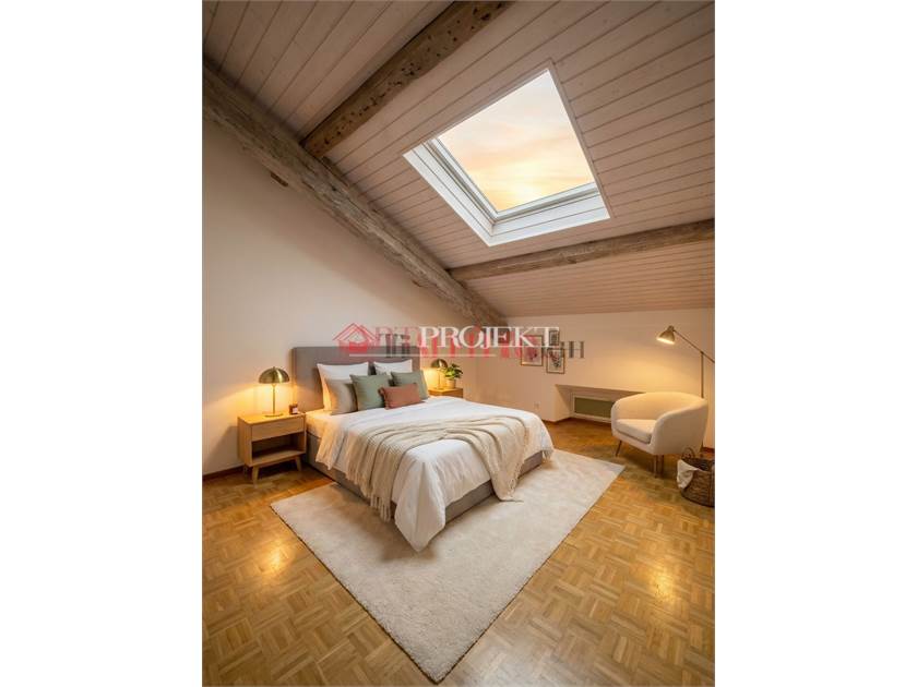 ELEGANTE MANSARDA 2.5 LOCALI NEL CUORE DI LUGANO / ArtProjekt SA