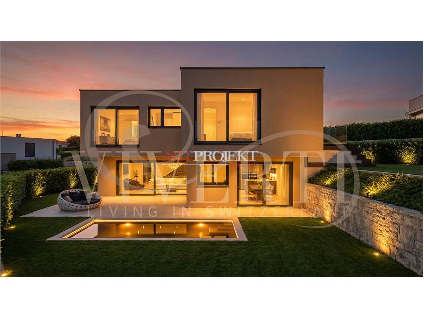 VILLA MODERNA DI NUOVA COSTRUZIONE A DINO - LUGANO-CADRO / ArtProjekt SA