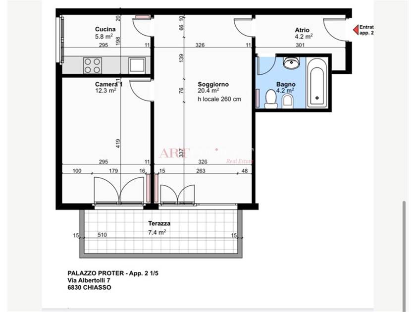 Chiasso – Palazzina residenziale a reddito con elevato potenziale d’investimento / ArtProjekt SA