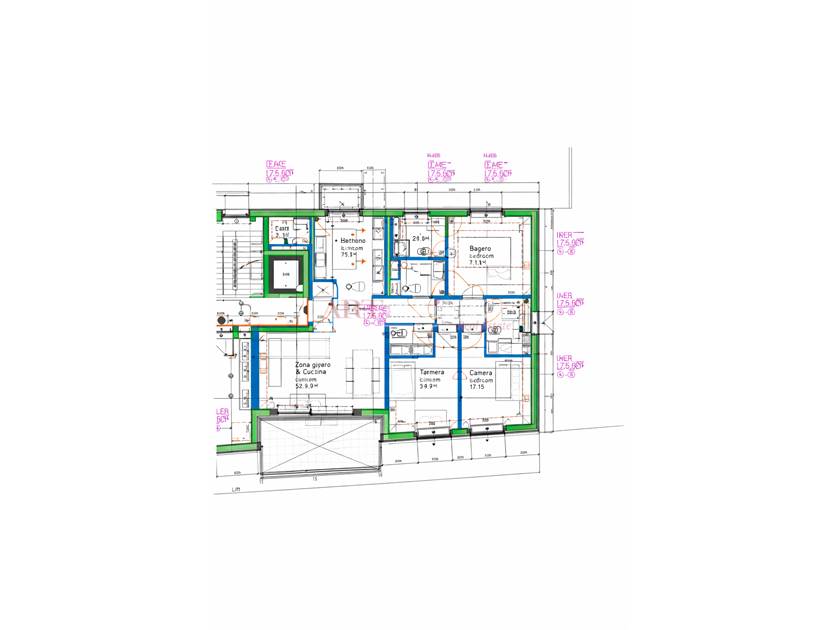 Massagno (TI) – Bright 4.5-room apartment with 2 indoor garage parking spaces / ArtProjekt SA
