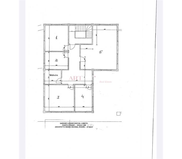 4-Zimmer-Wohnung oder mehr in Mieten zu LUGANO (Loreto) - Preis: 2.150 CHF / monat / ArtProjekt SA